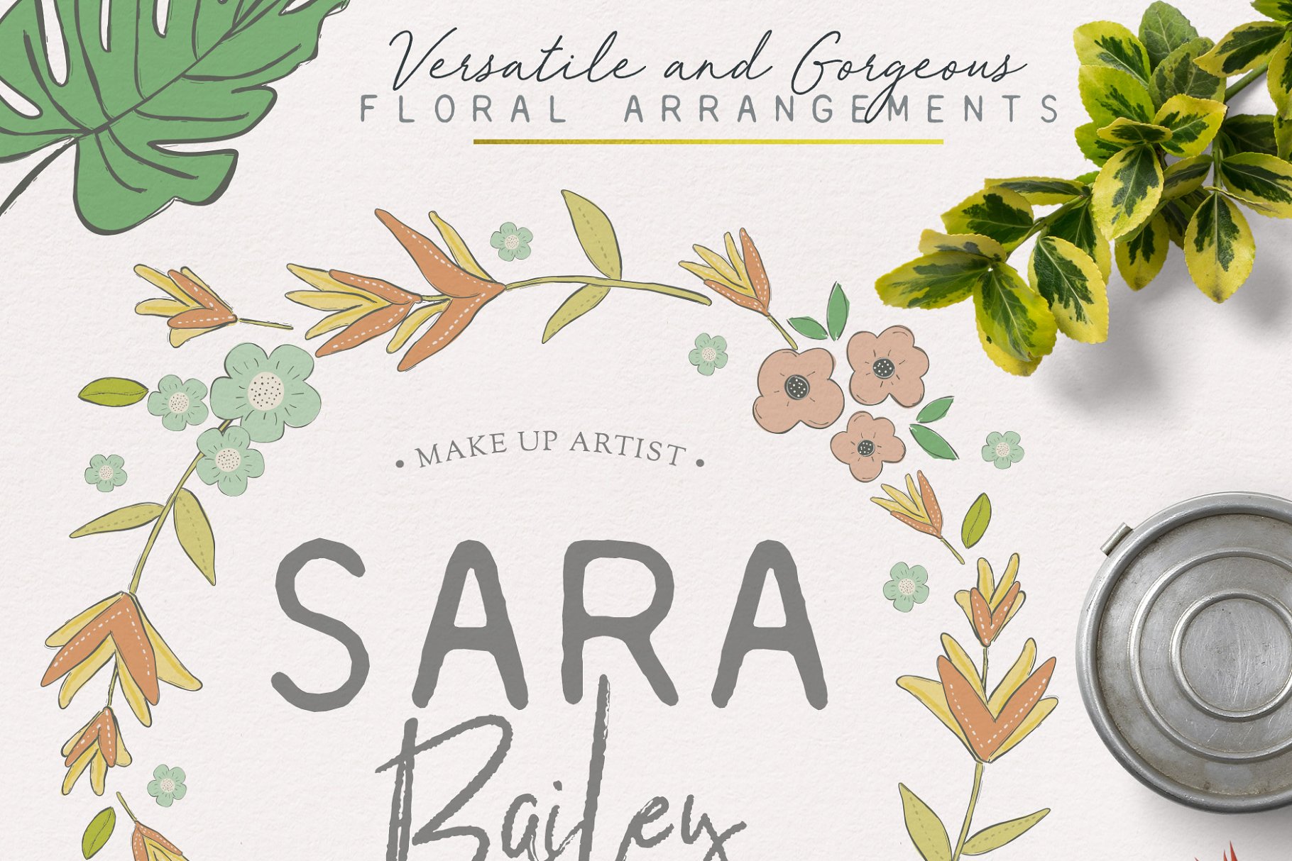 夏日少女心水彩手绘插画 Summer Vacation插图(4)