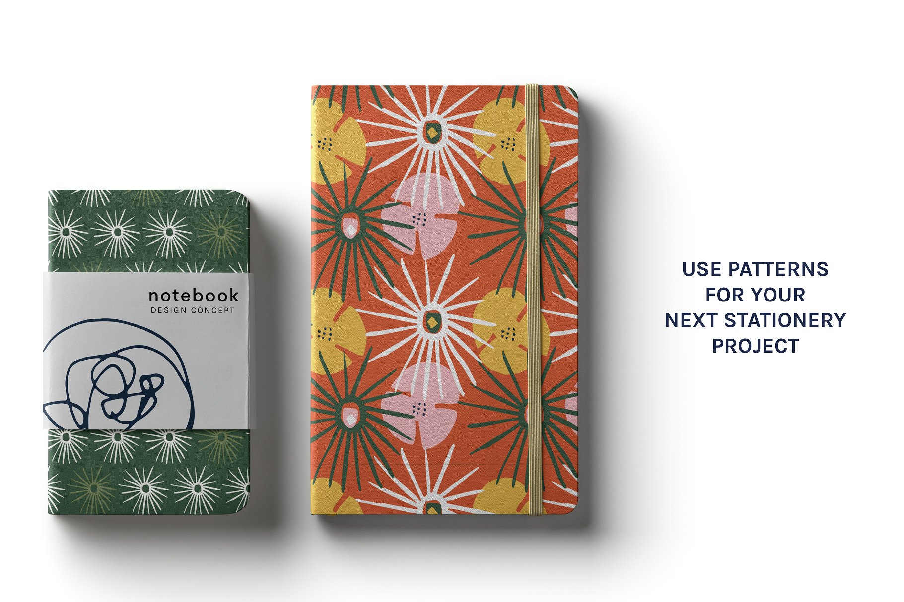 抽象热带无缝植物图案纹理 Abstract Tropics | Boards + Patterns插图(4)