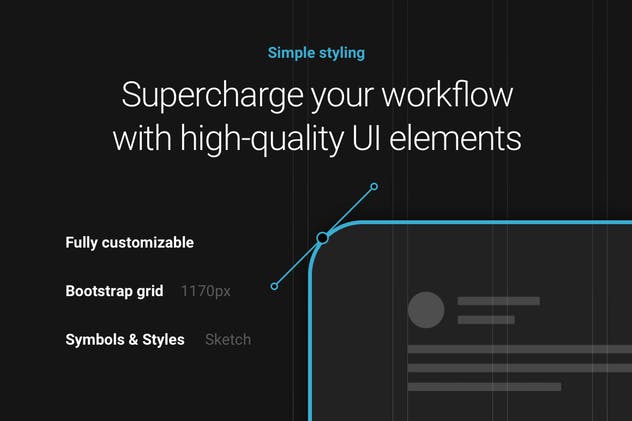 100+精制UI组件和13个网站模板[PSD, SKETCH] Module 02: Layouts插图(6)