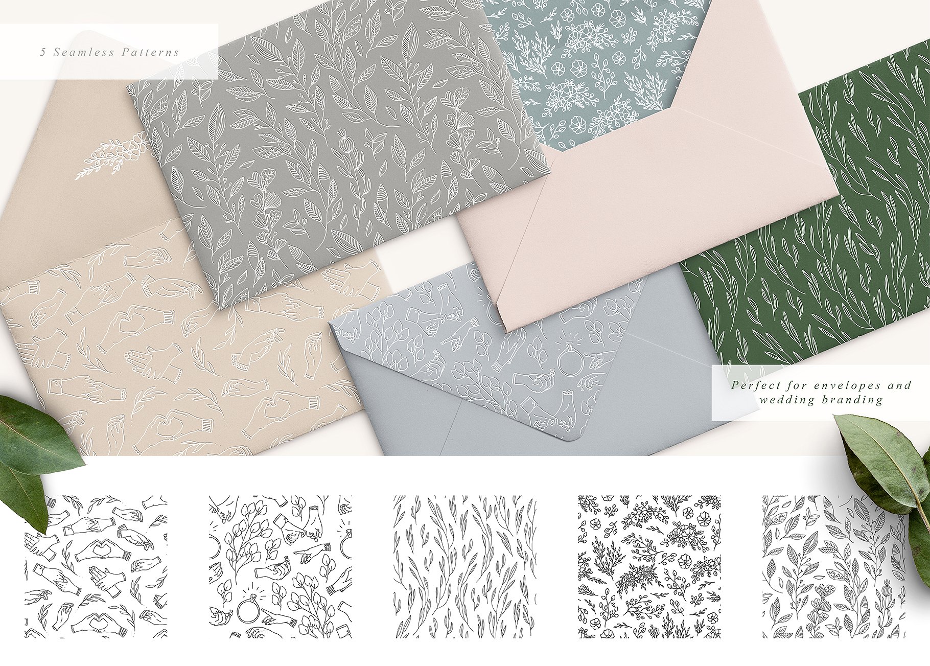 创意文艺风格婚礼邀请函地图设计素材包 Wedding Map Creator Collection插图(10)