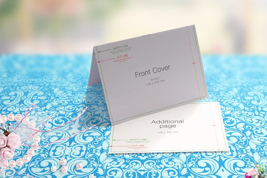 婚礼邀请卡邀请函样机v3 Wedding Greeting Cards mockups v.3插图(2)