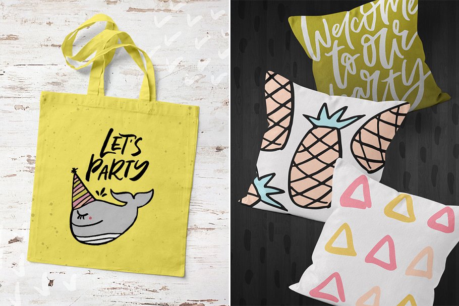 婴儿淋浴品牌设计素材合集 Baby Shower Collection插图(6)