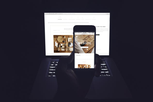 响应式网站设计多设备样机合集 Lifestyle Responsive iPhone Mock-Up插图(9)