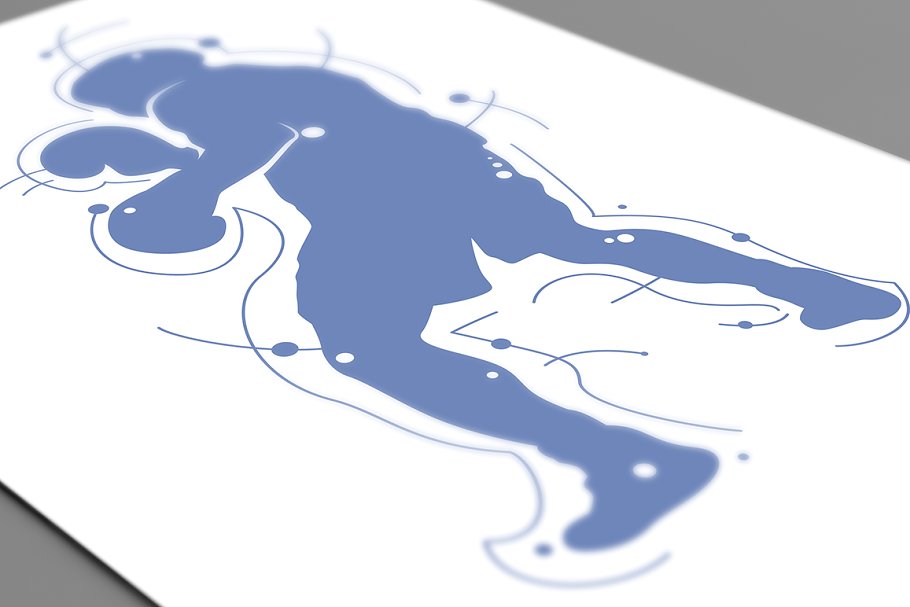 体育运动剪影图形素材 Silhouette shapes – Sport插图(3)