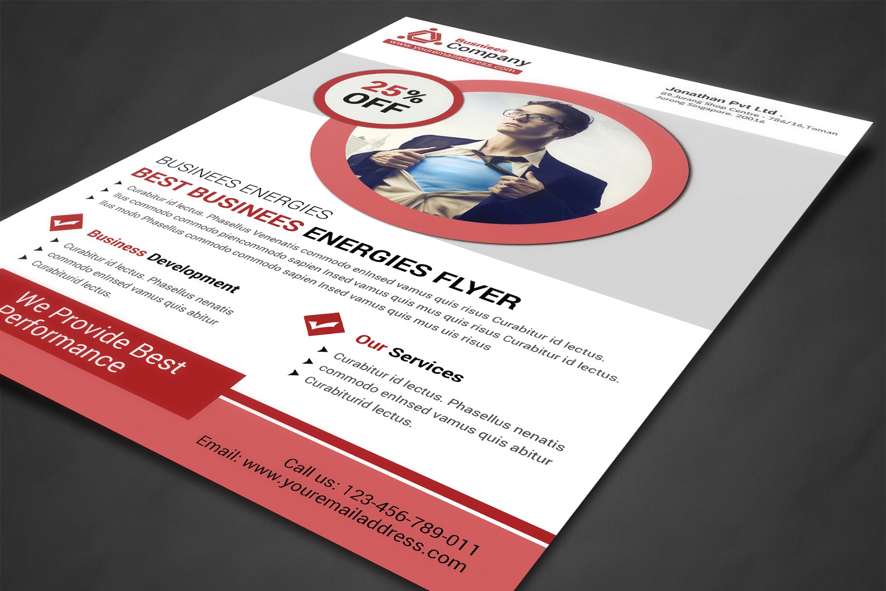 8款企业商务推广宣传单模板 (8) Corporate Flyer Bundle插图(7)