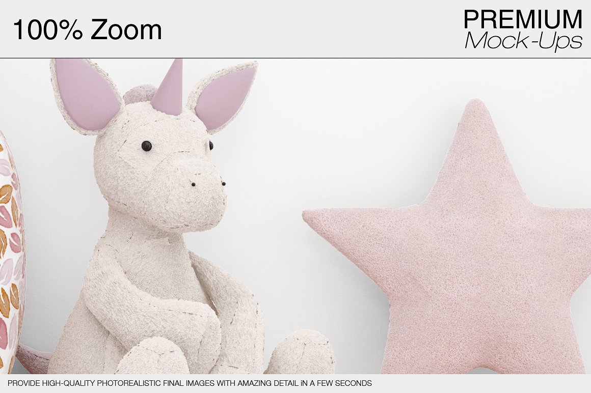 温馨可爱的孩子房间展示模型下载[psd]插图(3)