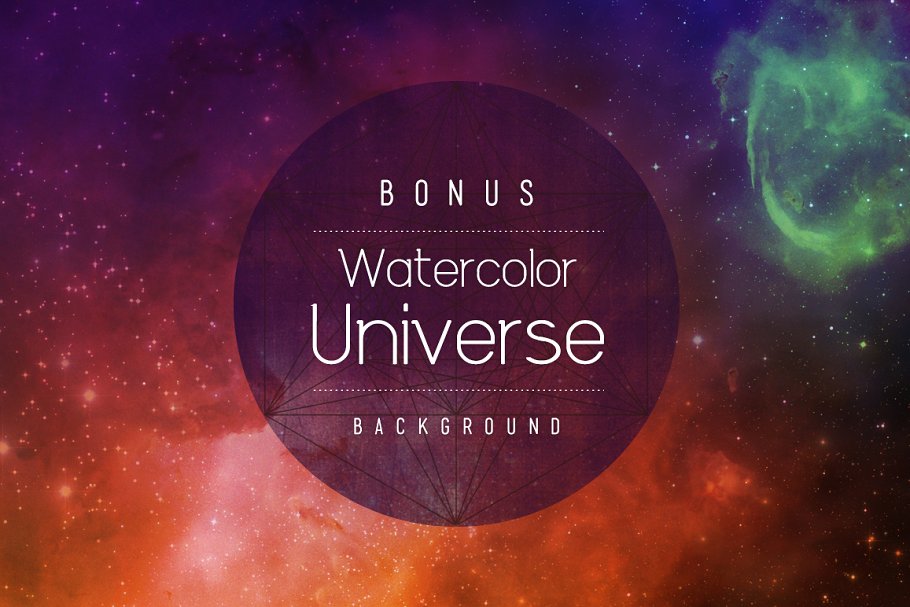 神圣几何矢量图形素材 Sacred Geometry Vector Pack Vol. 2插图(4)