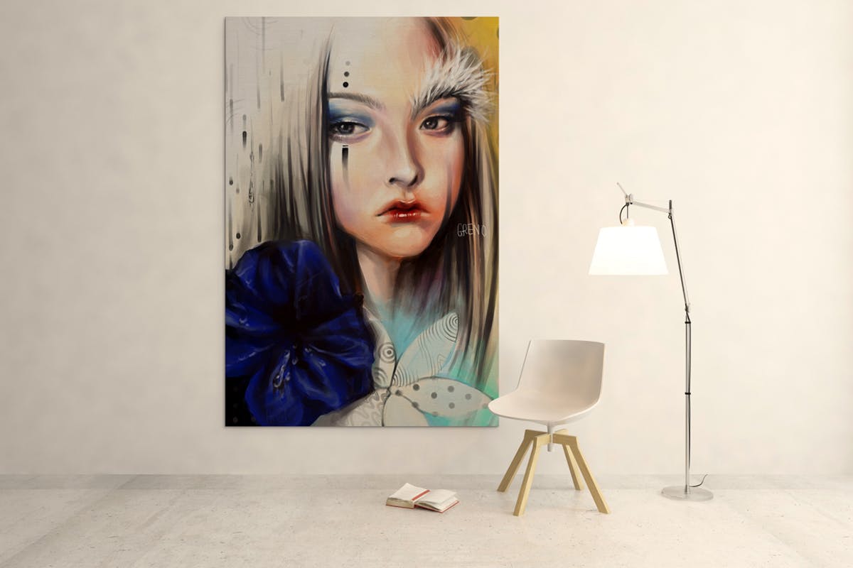 室内橱窗艺术画展样机模板Vol.4 Art Wall Mockups Vol.4插图