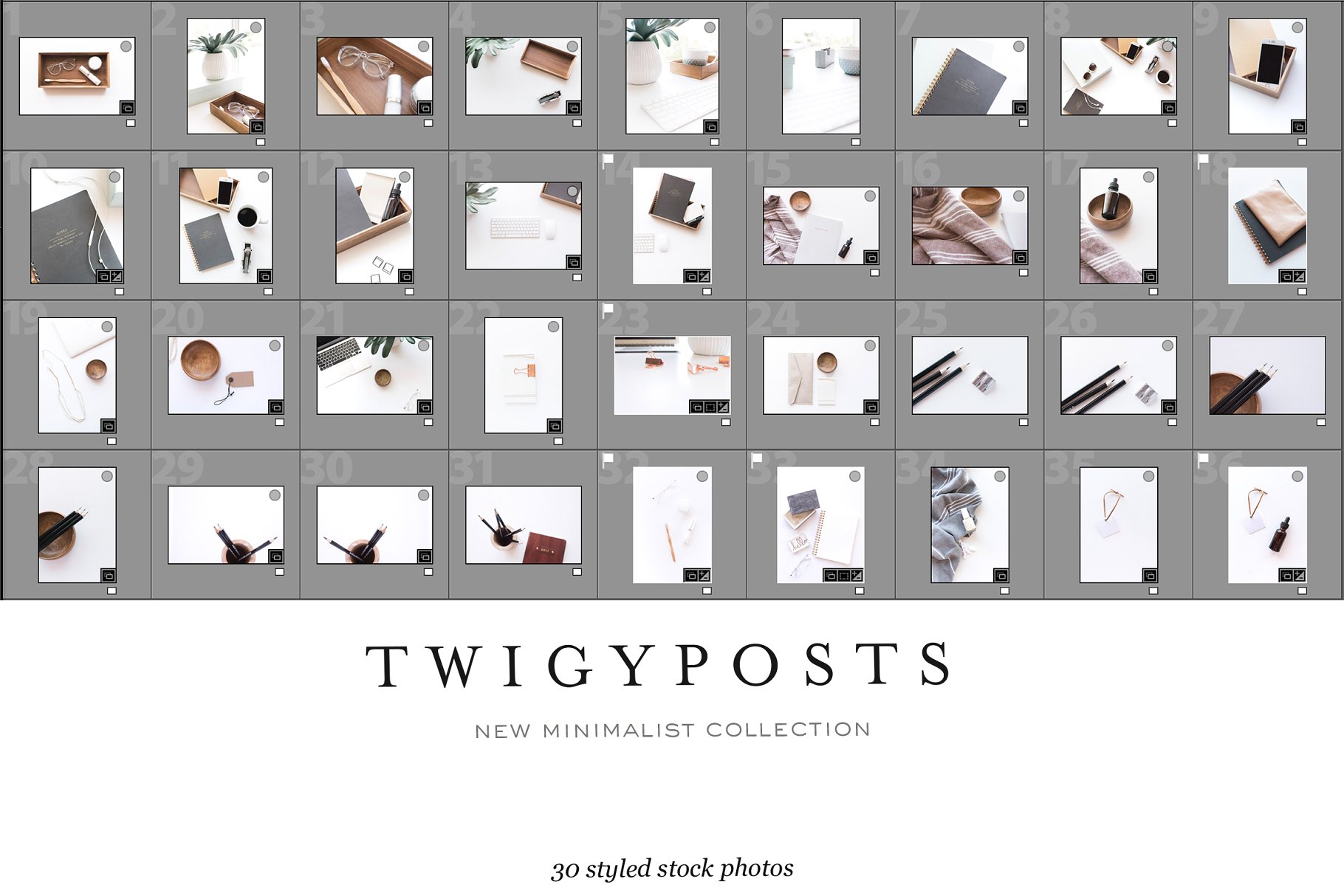 办公场景博客社交媒体贴图样机 NEW | Minimalist Stock Photo Bundle插图(18)