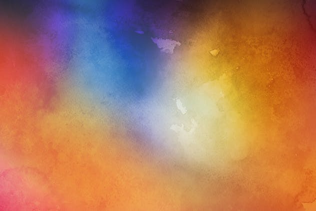 渐变水彩艺术纸张背景素材 Watercolor Paper Backgrounds插图(1)