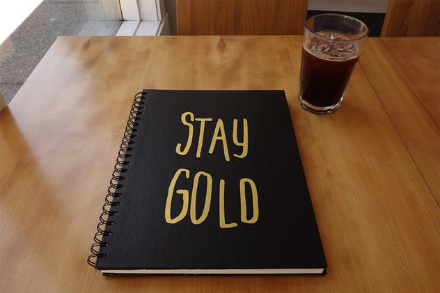 活页艺术素描本样机模板 15 Sketchbook Mockups插图(2)