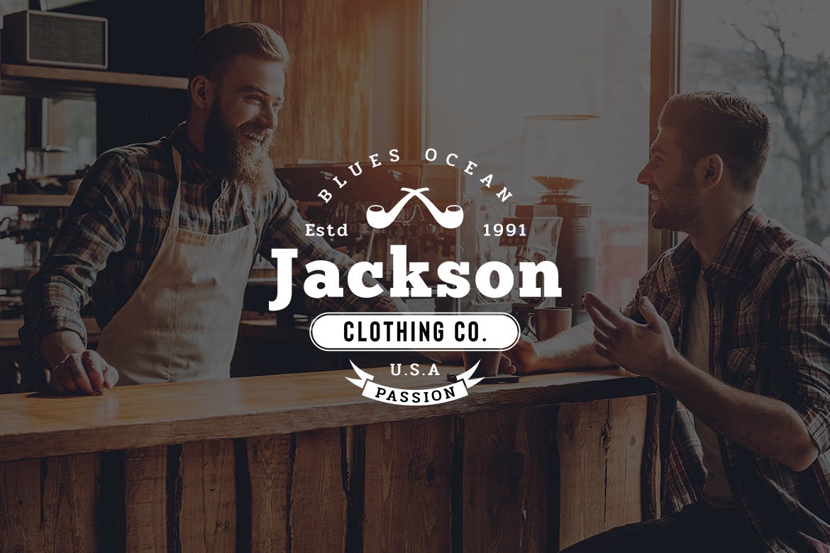 欧美复古设计风格品牌素材库精选LOGO商标模板v30 Vintage Logo & Badge Vol. 30插图(4)