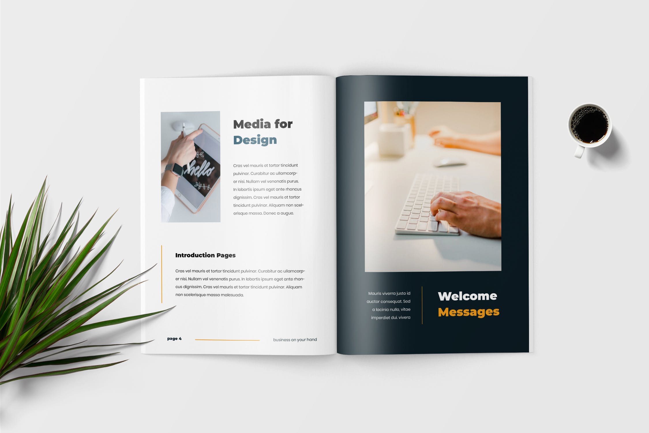 极简主义Workbook创意设计模板v6 eCourse Workbook Template插图(2)