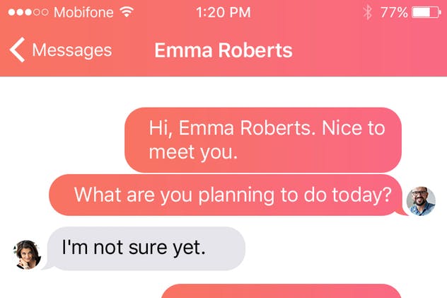 在线约会陌生交友手机APP应用UI套件 Bubbdy – Dating App UI Kit插图(9)