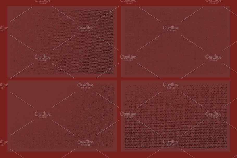 20款粗麻布&帆布布匹纹理/PS笔刷 20 Canvas & Burlap Textures – VES07插图(1)