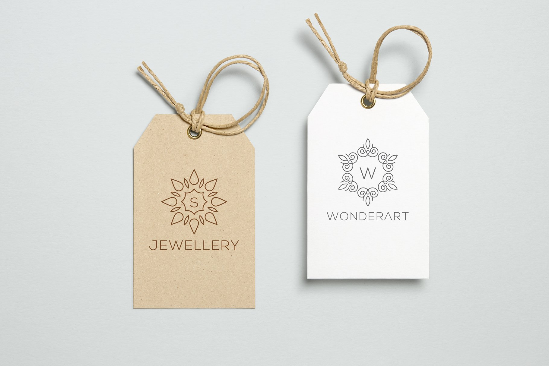 50款线形 Logo 模板合集 50 Linear Premade Logo Bundle插图(4)