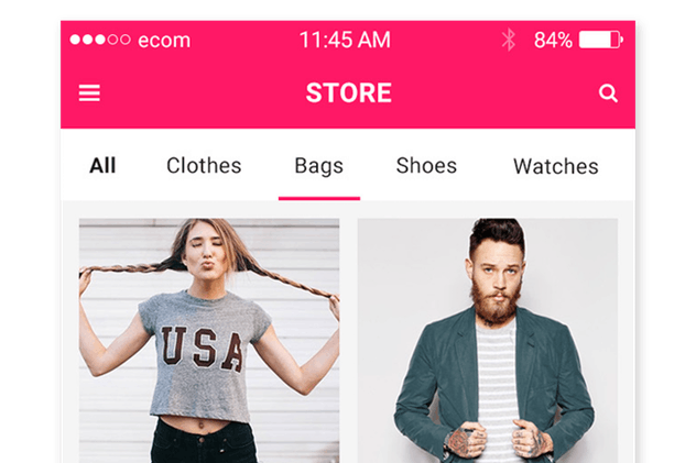 服饰鞋帽类电商APP应用UI套件 MyShop – Ecommerce Mobile App UI Kit插图(7)