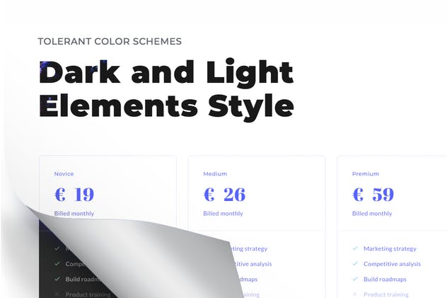 创意设计作品展示网站Sketch设计模板 Portfolio Sketch Template – Mynx插图(3)