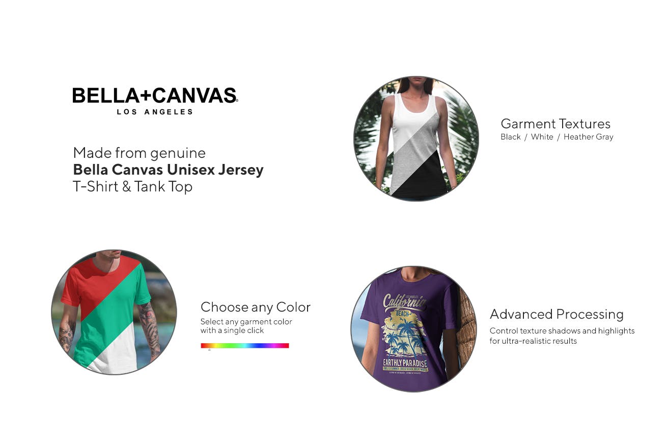 度假系列-女士性感背心印花图案设计图样机素材库精选v3 T-Shirt Mockup Vacation Edition Vol. 3插图(9)