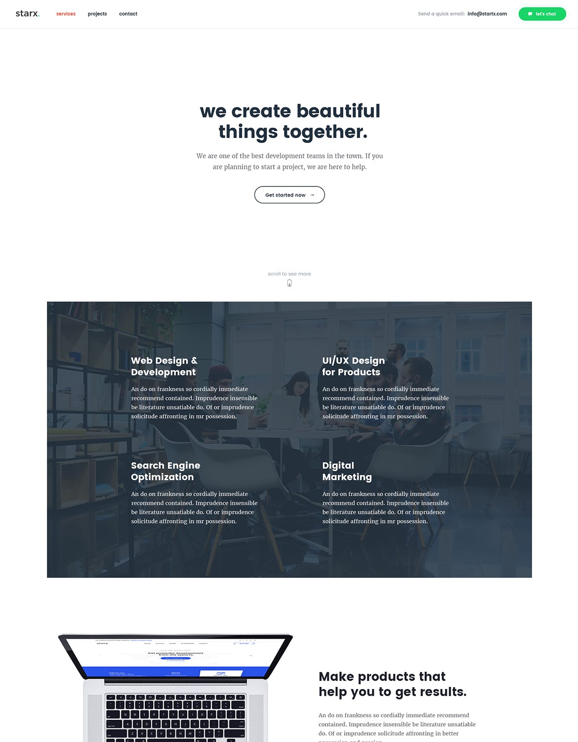 6组适用于不同行业网站着陆页UI设计模板 Website UI Kit插图(10)