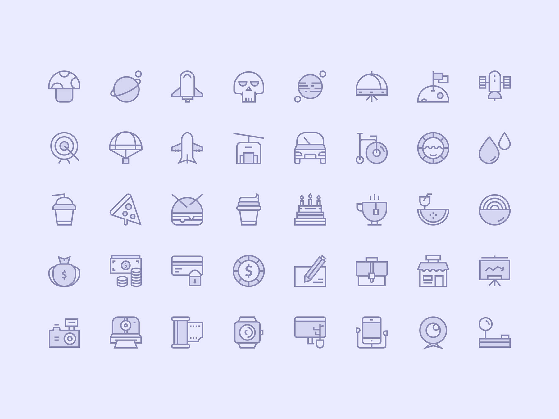 Life Icon Set