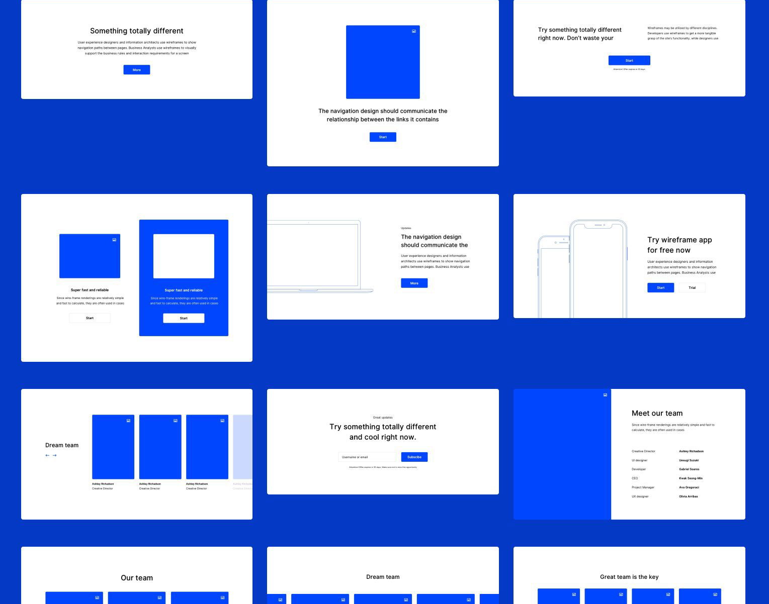 UI界面设计必备：高效率高保真产品原型线框图套件 dot [SKETCH, XD & Figma]插图(8)