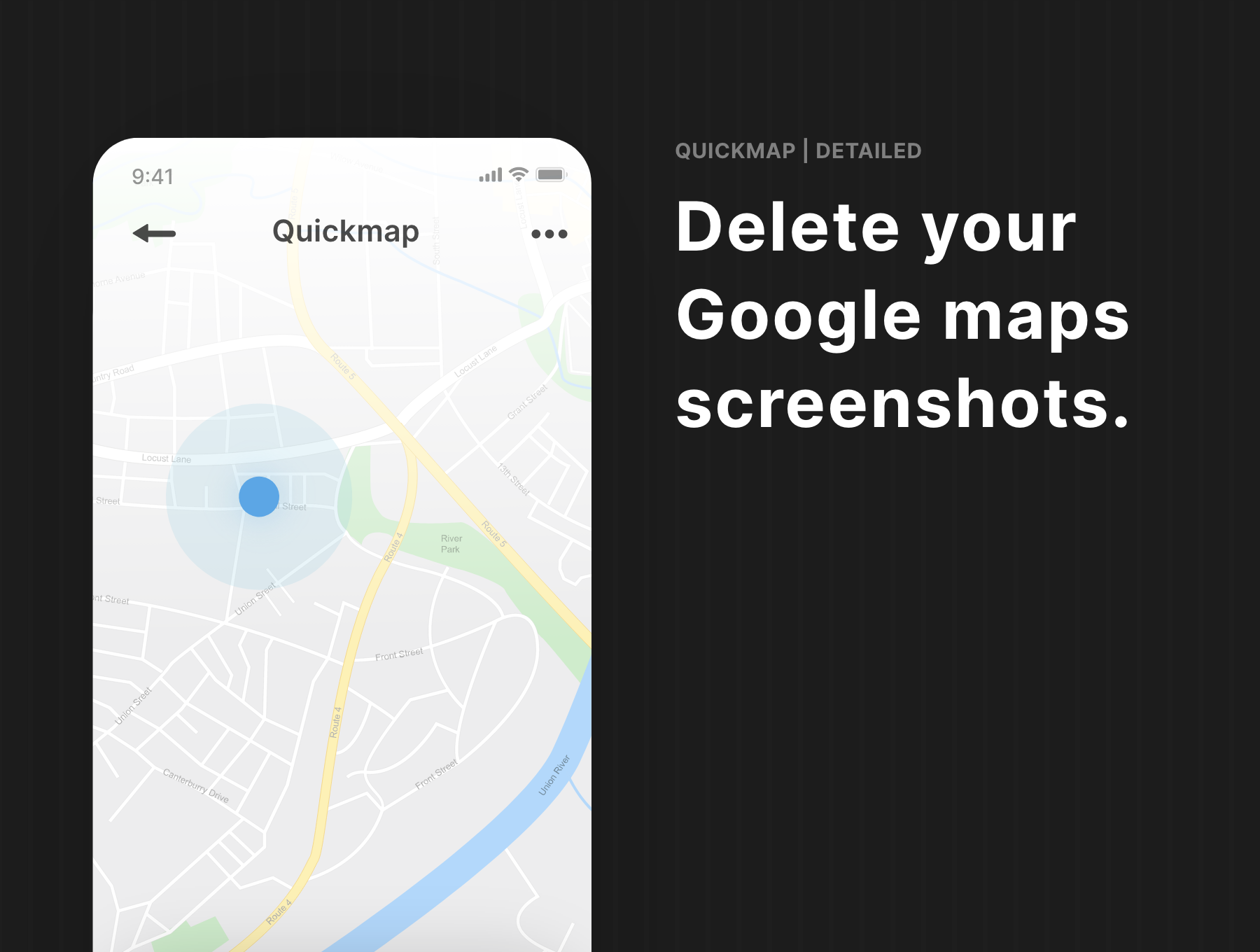素材库下午茶：6个即用型矢量地图样式和示例屏幕插画[AI,SVG,PNG,XD]插图(1)