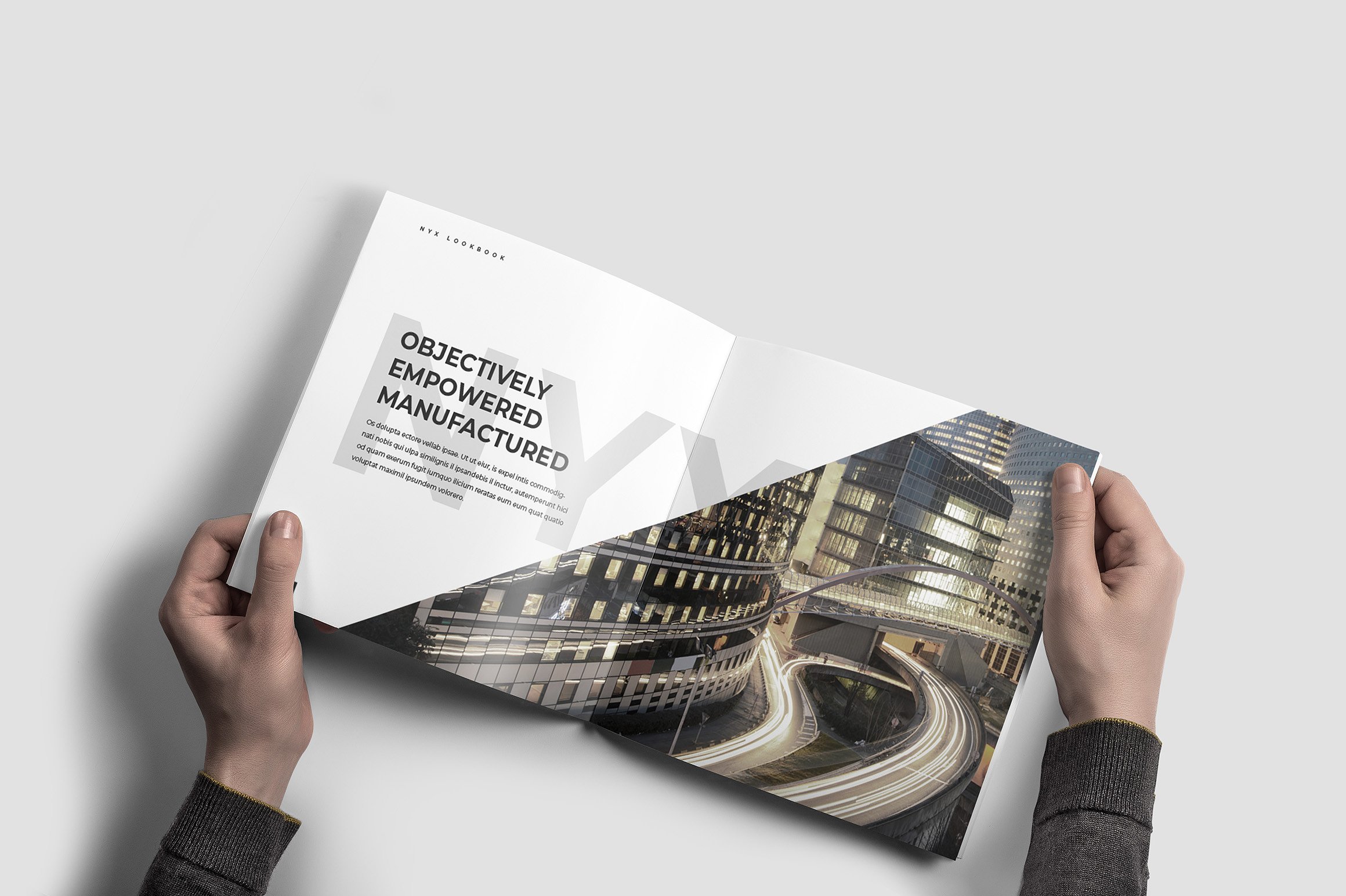 优雅时尚的纽约小册子插图(2)