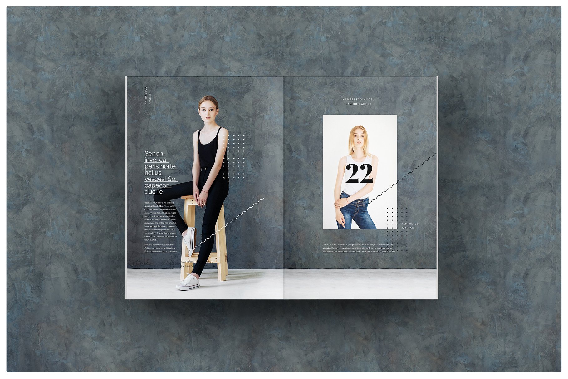 时尚范儿杂志模板 Magazine Template插图(12)