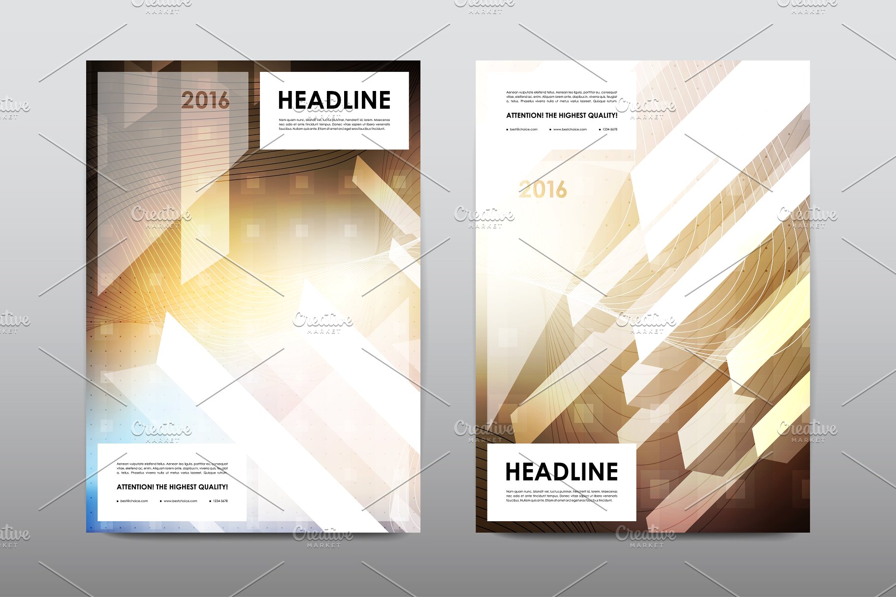 50+企业商业主题宣传小册子模板合集 50+ Business Brochures Bundle插图(22)