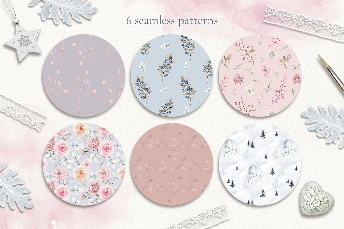 神奇和优雅的冬季森林素材合辑下载3.31GB[png,jpg,abr]插图(12)