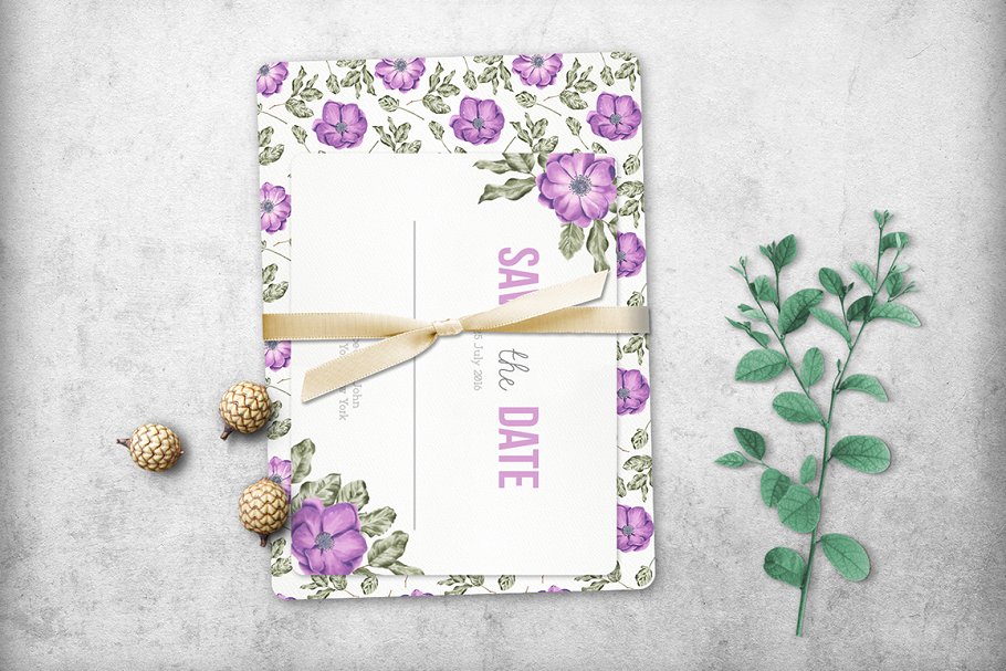 水彩马克笔花卉插画合集 Flower Marker Collection Pro插图(4)