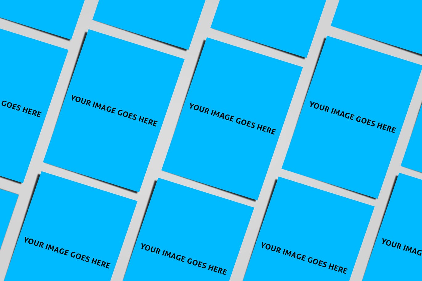 时尚简约多用途的海报宣传单DM样机VI展示模型mockups插图(2)