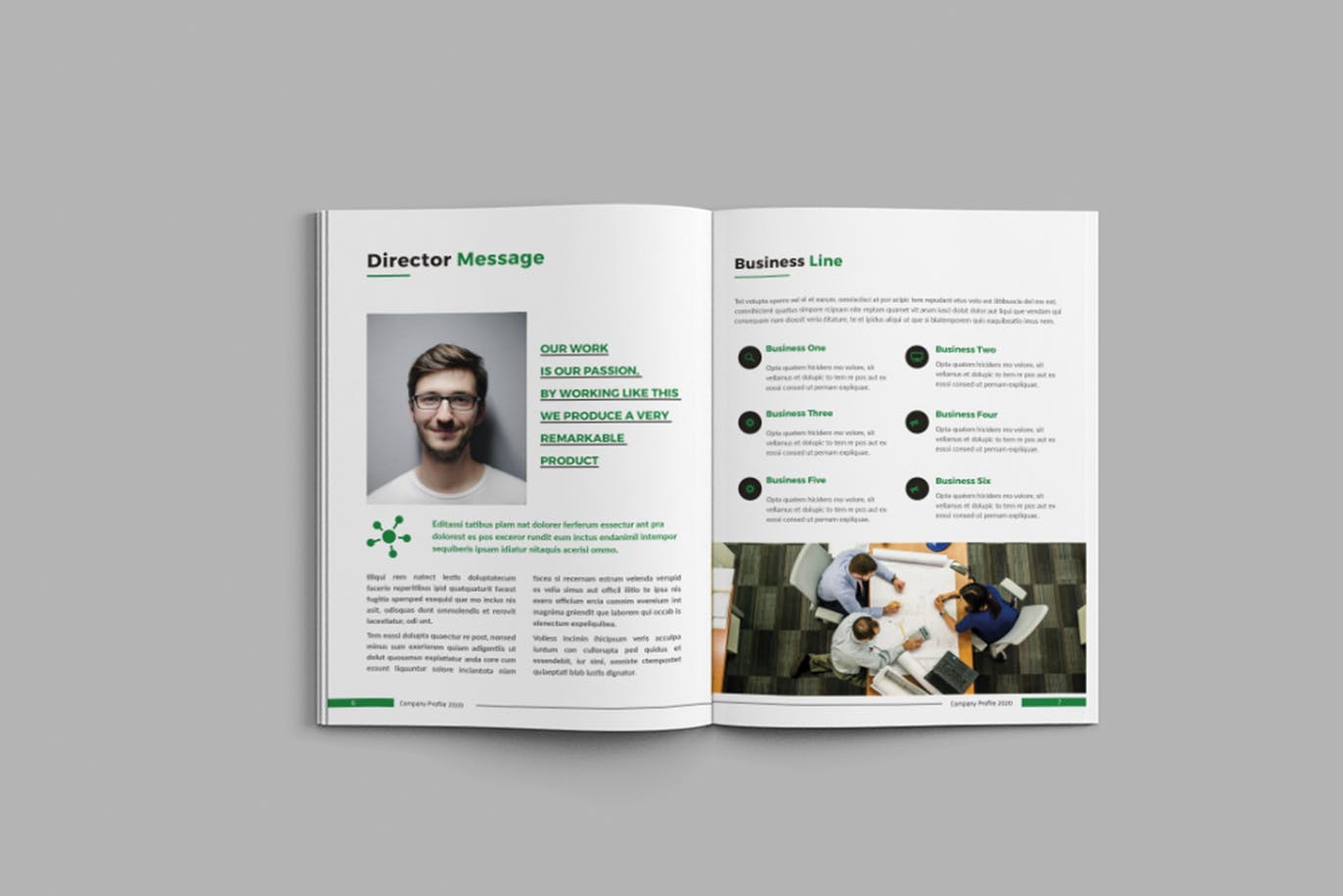 简约时尚多用途的高品质品牌手册房地产楼书画册时尚杂志设计模板（indd）插图(7)