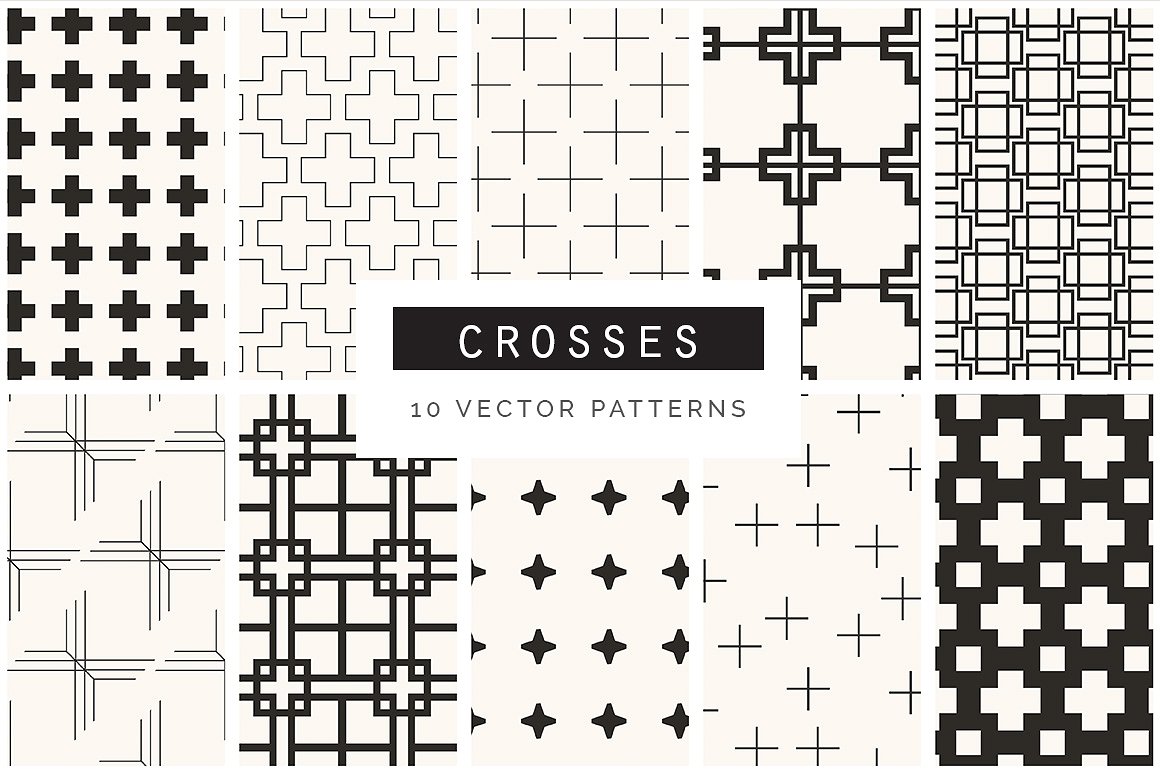 40款几何图案纹理 Geometric Pattern Collection – 2插图(3)