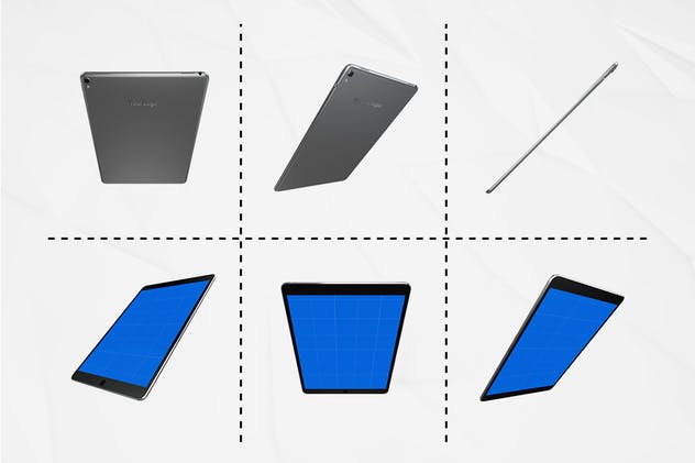 手机APP应用&移动网站iPad Pro样机套件 iPad Pro kit插图(4)