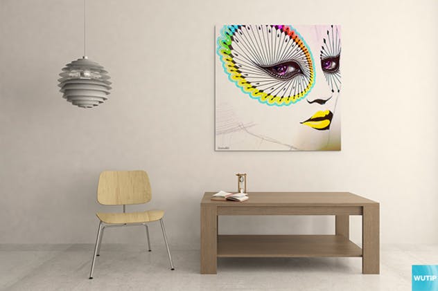 室内橱窗艺术画展样机模板Vol.4 Art Wall Mockups Vol.4插图(11)