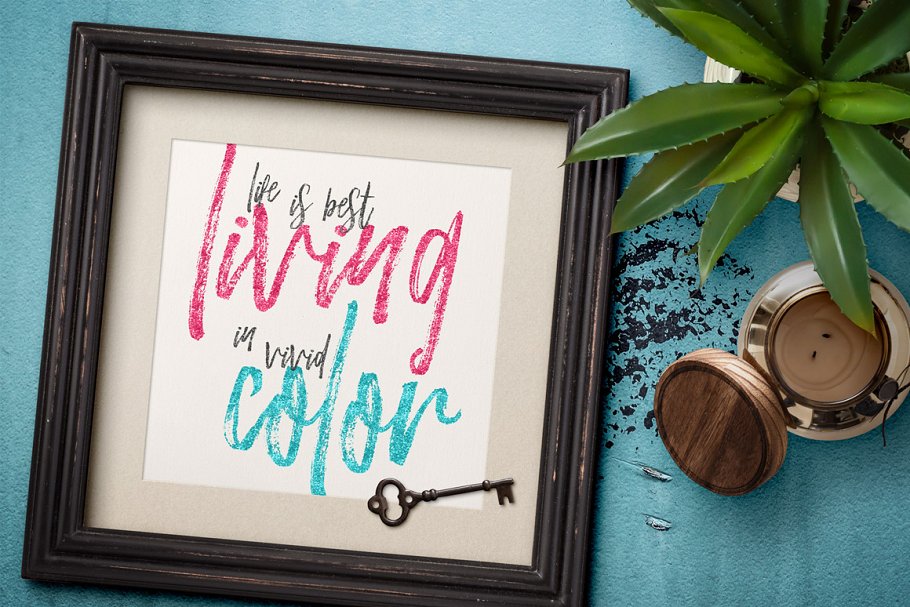 复古怀旧风格相框样机模板集 Picture Frame Mockups Volume 2插图(1)