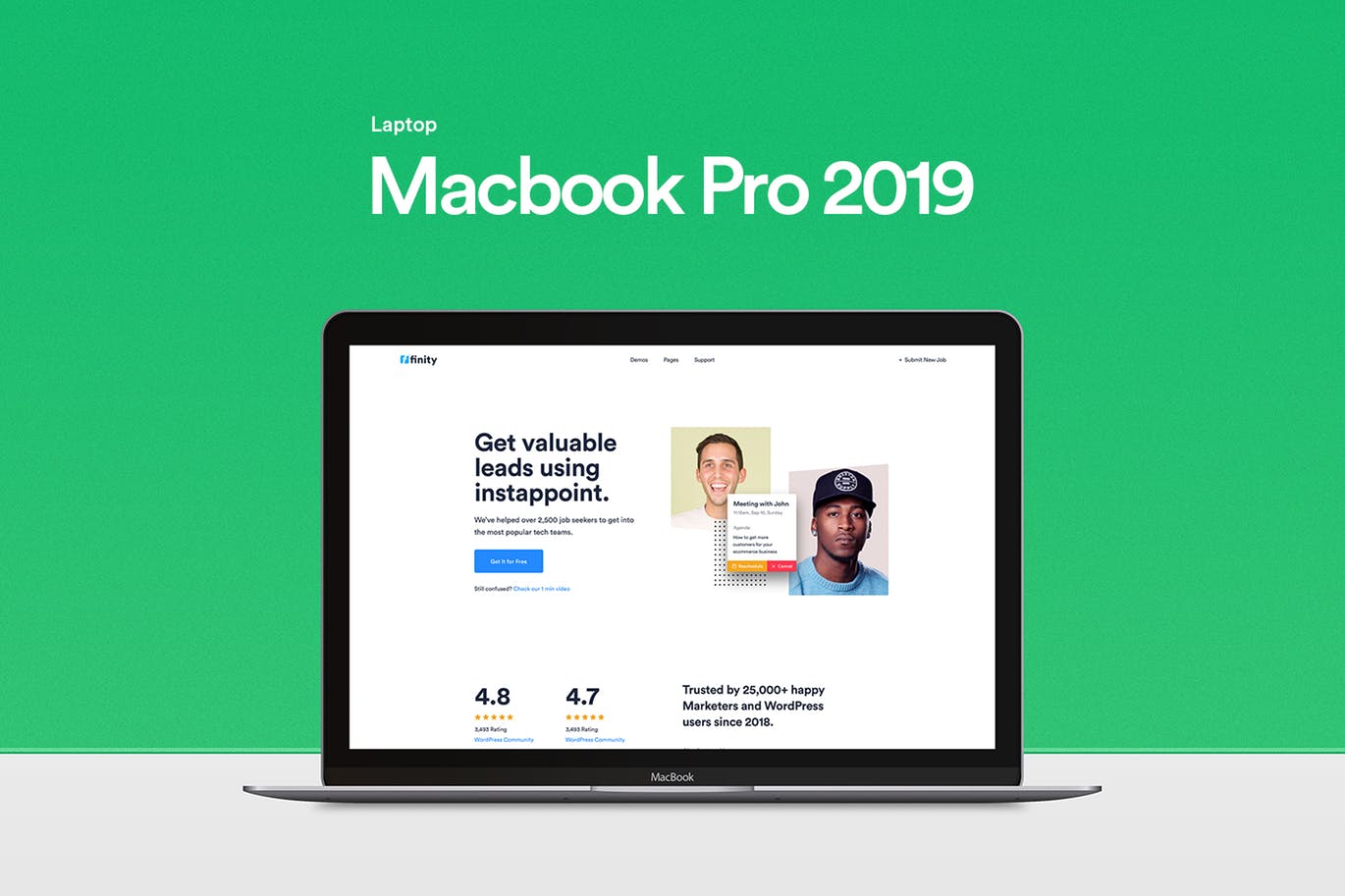 响应式网站设计效果图预览样机 Responsive Device Mockup 01插图(3)