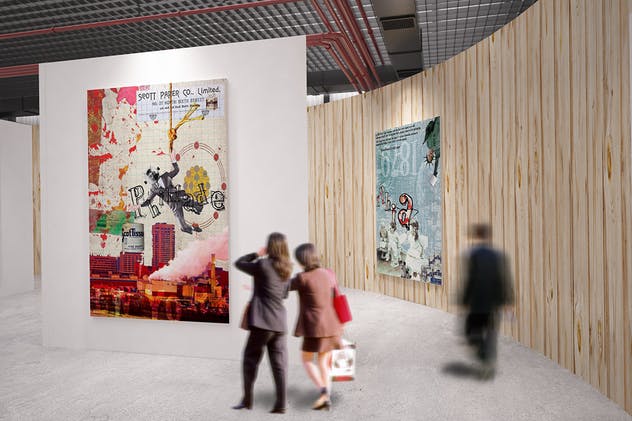 展馆艺术品海报展览样机Vol.5 Exhibition Mockup [vol 5]插图(7)