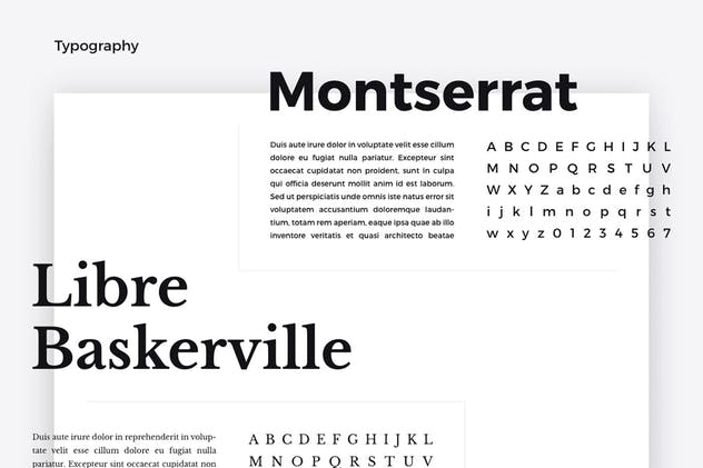 黑白风格创意网站UI模板 Forma UI Kit插图(3)