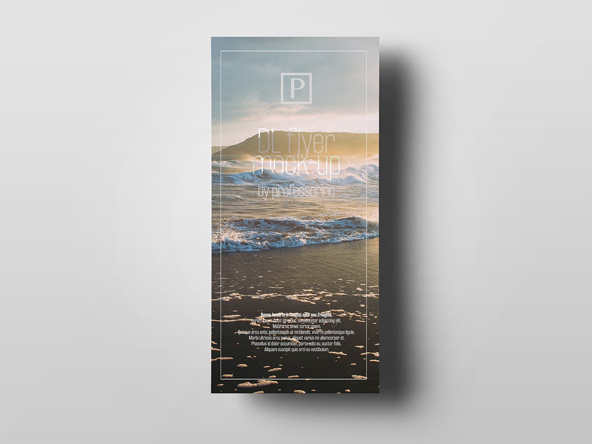 DL传单设计效果图样机素材库精选模板 DL Flyer Mock-Up插图(3)