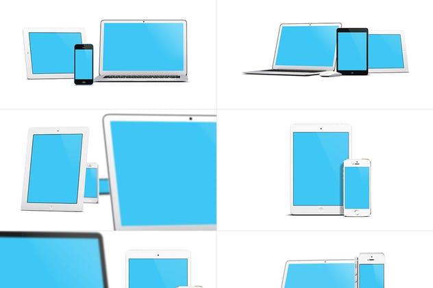 Apple系列产品设备样机超级套装 i Mock Up Super Pack插图(2)