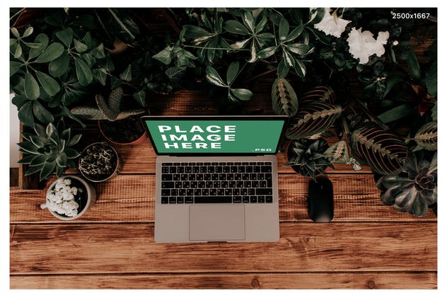 iMac＆Macbook办公场景样机 iMac & Macbook on Scenes Mock-ups插图(7)