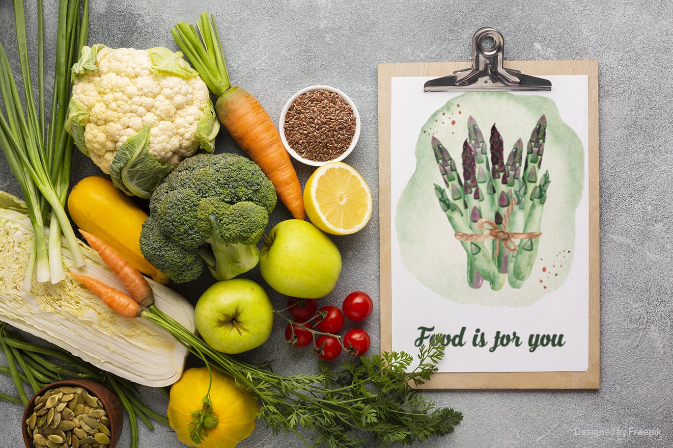 水彩手绘蔬菜＆草药剪贴画素材包 Watercolor vegetables and herbs Collection clipart插图(8)