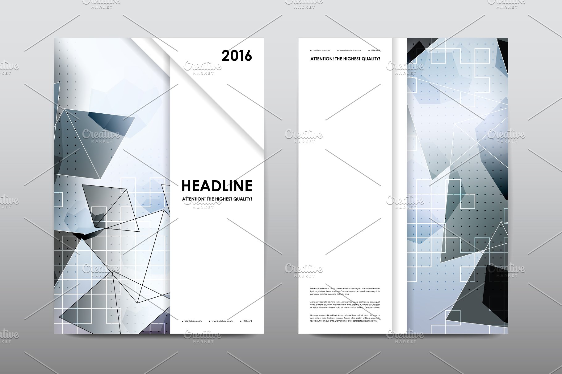 极力推荐：50+企业商业介绍宣传小册子模板 50+ Business Brochures Bundle插图(2)