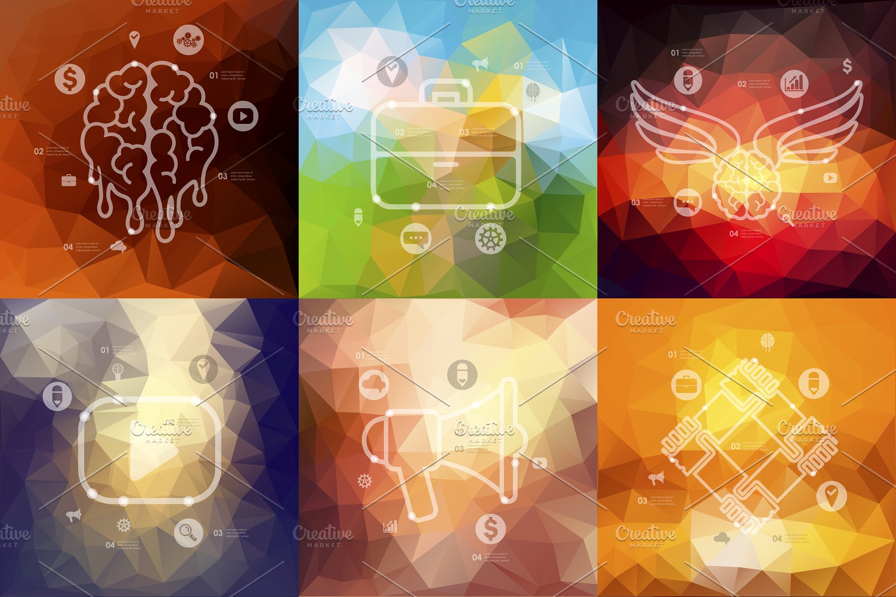 营销时间轴手绘信息图表插画合集 marketing timeline infographics插图(3)