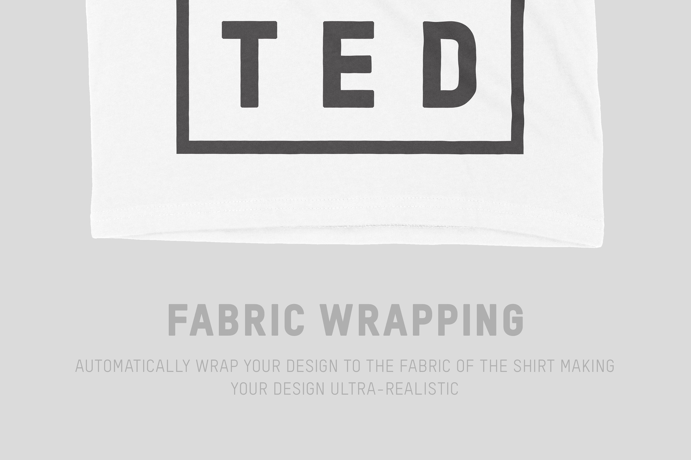 帆布男士T恤服装样机 Bella Canvas 3001Y Youth T-Shirt插图(4)