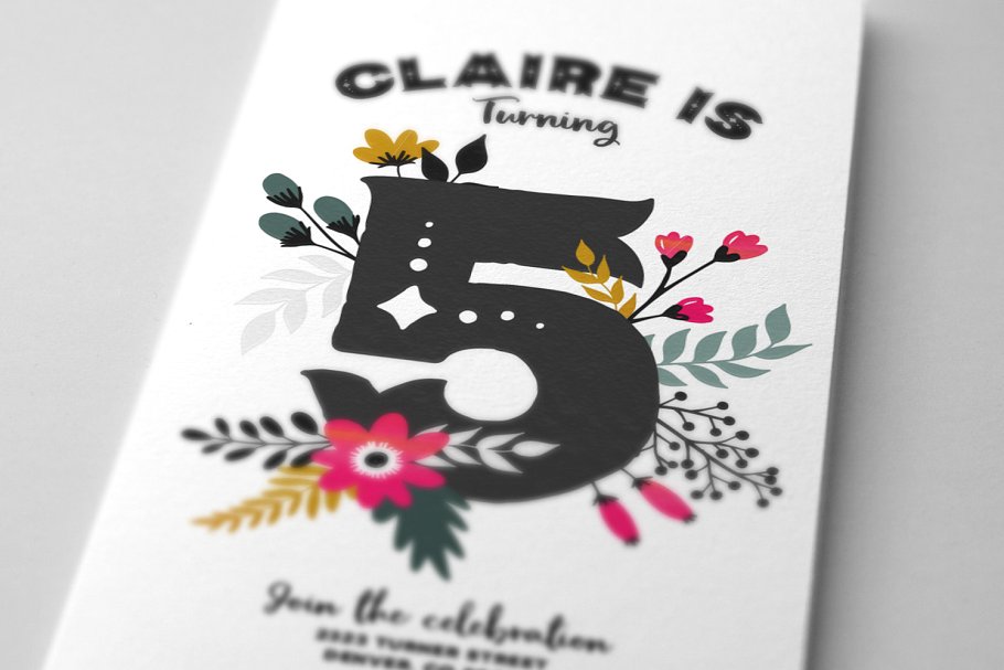 装饰英文字体+超过200手绘花卉装饰图形元素 Ciao Amore Decorative Font Kit插图(5)