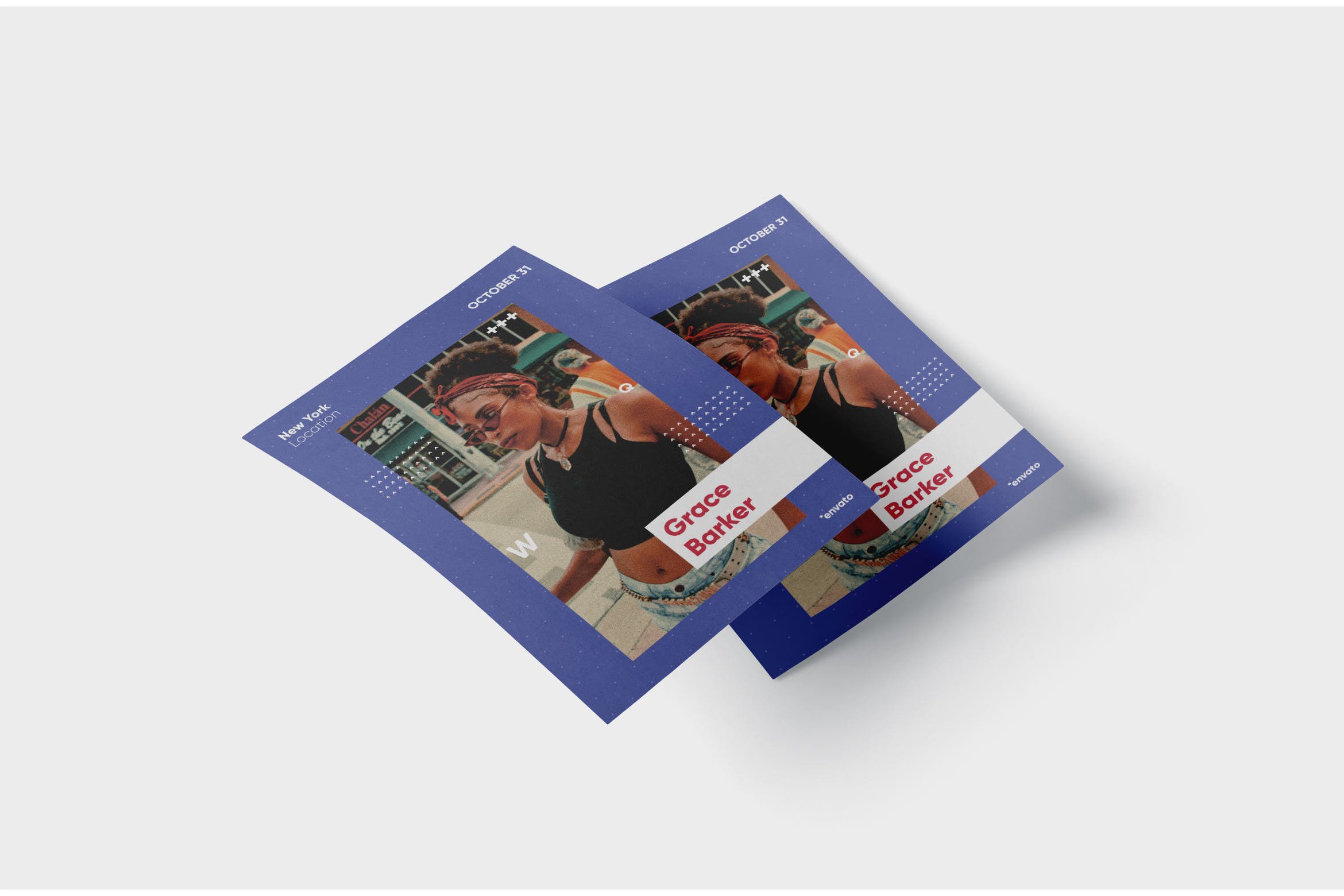 时尚品牌服饰宣传海报PSD素材素材库精选模板 Fashion Poster Template插图